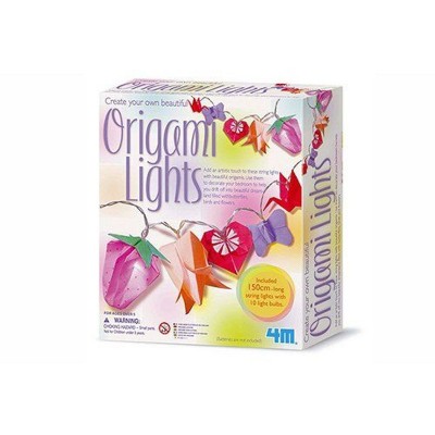 Origami papier à plier : kit lumière  4M - Kidz Labs    840042